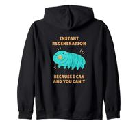 Tardigrade Instant Regeneration Science Humor Zip Hoodie
