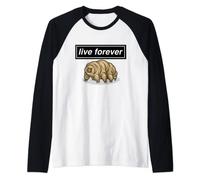 Tardigrade Live Forever Raglan Baseball Tee