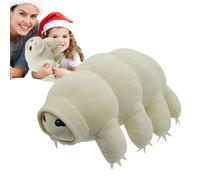 Tardigrade Pillow Plush - Sea Invertebrate Stuffed Figure, Cozy Creature Cuddle Toy | Cotton Animal Doll, Unique Plush Comfort Item for Water Bear Toy Fans and Birthday Surprises