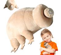 Tardigrade Plush Toy - Soft Water Bear Stuffed Animal, Unique Ugly-Cute Science Toy For Kids & Adults, 8-Legged Micro-Animal Pillow For Biology Lovers & Future Scientists