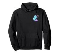 Tardigrade Power: Microscopic Water Bear Survivor Animal Art Pullover Hoodie