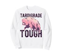 TARDIGRADE TOUGH Pink Water Bears are Strong Funny Meme Sweatshirt