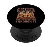Tardigrades Don't Stress Tardigrade Lovers Microbiologist PopSockets Adhesive PopGrip