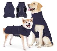 TARFEPA - Dog Winter Jacket with Harness, Reflective Windproof Waterproof Fleece Cold Weather Dog Overalls, Dog Snowsuit for Small Dogs