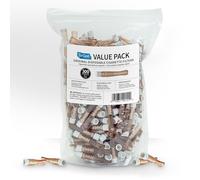 TarGard Venturi Style Disposable Filters | 2,400-3,000+ Cigarettes Filtered per 300 Bulk Economy Pack | Effective XL Filter, Not Just A Holder | Amber