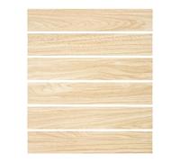 Targawerelax Stair Stickers self-adhesive 6 piece, self adhesive stair decals for wooden steps, indoor Waterproof Art Decal DIY professional Vinyl upgrade, Original wood color wood grain effect
