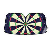 Target Board For Darts Auto Car Front Sunshade Windshield Automobile Window Foldable Visor Vehicle Blocker UV Rays Heat Screen Protector Cover