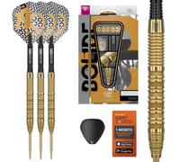 Target Darts Bolide Envy 90% Tungsten Swiss Point Steel Tip Dart Set (Barrel 01/02/03/04/05), 21G/22G/23G/24G/25G/26G | No.6 Flights & Pro Grip EVO Shafts, Gold Swiss Points & SP Tool Included