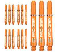 Target Darts 5 x Sets of Orange Pro Grip Shaft Short - 15 in Total…