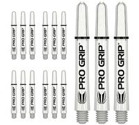 Target Darts 5 x Sets of White Pro Grip Shaft Medium - 15 in Total…