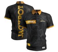 Target Darts Adrian Lewis Dart Shirt 2025 | Mens Darts Shirt, Adult Cool Play Collarless Dart Top, Dartboards Top Men, The Jackpot Player Edition T Shirt - XS/S/M/L/XL/2XL/3XL/4XL
