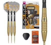 Target Darts Bolide Envy 90% Tungsten Swiss Point Steel Tip Dart Set (Barrel 01/02/03/04/05), 21G/22G/23G/24G/25G/26G | No.6 Flights & Pro Grip EVO Shafts, Gold Swiss Points & SP Tool Included