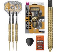 Target Darts Bolide Envy 90% Tungsten Swiss Point Steel Tip Dart Set (Barrel 01/02/03/04/05), 21G/22G/23G/24G/25G/26G | No.6 Flights & Pro Grip EVO Shafts, Gold Swiss Points & SP Tool Included