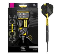Target Darts Bolide Void 90% Tungsten Dart Set, Steel Tip Swiss Point Darts | Barrel 02, 22G | Professional Darts Sets, Black Darts, Swiss Point Tool Included