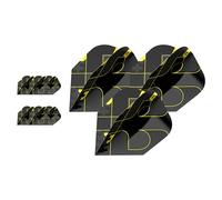 Target Darts Bolide Void No.6 Pro Ultra Dart Flights - 3 Set Pack (9 in total)