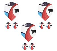 TARGET Darts Chicane Pro Ultra Darts Flights Set, Size Ten-X, Blue - 9 x 100 Micron Dart Flights Compatible with All Dart Stems - Professional Darts Accessories UK
