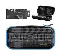 Target Darts Chris Dobey Ghost Series Takoma Wallet, Regular - Darts Case, Black/White Storage Cases, “Hollywood” Zipper Dart Holder, Professional Accessories - Holds 3 Fully Assembled Darts