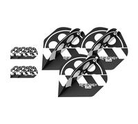 Target Darts Chris Dobey Hollywood Action Pro Ultra Flights, No.6 (Pack of 9) Dart Flight Multipack, Player Edition Professional Darts Accessories, Dart Flights Set - Shape No 6