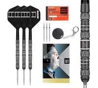 Target Darts Chris Dobey Steel Tip 95K Dart Set, 23G, K-Flex No.2 Flights & Shafts, Swiss GRD Silver Points & SP Tool Included | Player Edition Professional Dart Sets