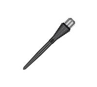 Target Darts Conversion Point Swiss Point Grooved Black 30mm Darts Points - Convert Soft Tip To Steel Tip