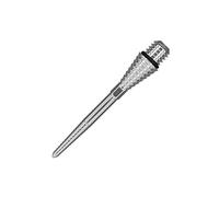 Target Darts Conversion Point Swiss Point Grooved Silver 30mm Darts Points - Convert Soft Tip To Steel Tip
