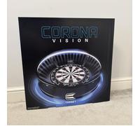 Target Darts Corona Vision Dartboard Lighting System - Black Frame - BRAND NEW