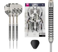Target Darts EXO Edition 90% Tungsten Steel Tip Darts Set - 22g Barrel SP01 - Steel Point Dart Sets, Swiss Point Darts with Pro Grip Shafts and No.6 Flights, SP Tool Included