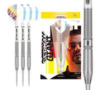 Target Darts Gabriel Clemens 23G 90% Tungsten Steel Tip Darts Set, Silver