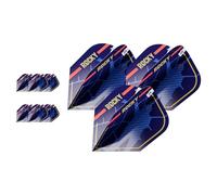 TARGET Darts Josh Rock Gen 1 Pro Ultra Dart Flights, 9 Pack - NO.6 Shape Flights | Professional Dart Accessories, G1 Dart Flight Set, Multipack Flights Set