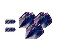 TARGET Darts Josh Rock Gen 1 Pro Ultra Dart Flights, 9 Pack - TEN-X Shape Flights | Professional Dart Accessories, G1 Dart Flight Set, Multipack Flights Set