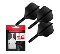 Target K-FLEX Black NO6 Short. Dart Flights and Shafts