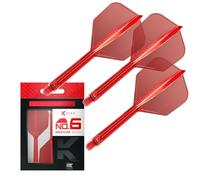 Target Darts K Flex Integrated Dart Flights And Shafts, No.6 | Pack Of 3 K-Flex - No6, Kflex All In One Moulded Dart Flight & Stem Lengths: Short, Intermediate & Medium | Professional Dart Accessories