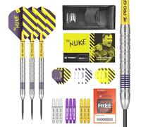 TARGET Darts Luke Littler 80% Tungsten Steel Tip Darts Set, 22G | Professional Accessories Dart Kit, Pro Grip Shafts, Pro Ultra Flights, Dart Wallet Included