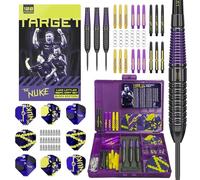 Target Darts Luke Littler Brass Dart Set with Fixed Steel Tip Points, 22G | Pro Grip Shafts & No.2 Pro Ultra Dart Flights | 100 Piece Professional Dart Set & Accessories for Any Player