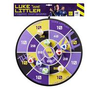 Target Darts Luke Littler Sticky Ball Fabric Dartboard Set for Kids | Player Edition ‘The Nuke’ Hook & Loop Balls Dart Board Game Set with 8 Sticky Balls | Indoor & Outdoor Use, Children Party Games
