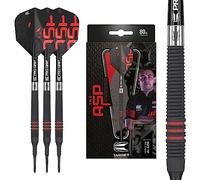TARGET Darts Nathan Aspinall 80% Black Dartpfeile mit Kunststoffspitze Softdarts 18g