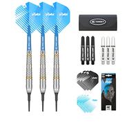 TARGET Darts Phil Taylor 18g Soft Tip Darts Set - Darts Accessories Gift Pack - Includes Dart Barrels, Pro Grip Short Darts Stems, Dart Flights, Dart Points, Darts Case