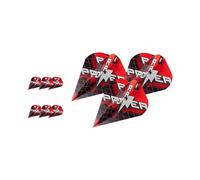 Target Darts Phil Taylor Gen 11 Power 9-Five Flights, Raw Power Pro Ultra Dart Flight Set, Pack of 9 | Phil Taylor G11 Dart Flights, Professional Dart Accessories - Vapor-S Shape