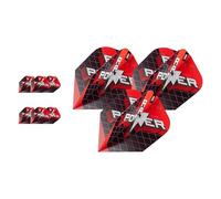 Target Darts Phil Taylor Gen 11 Power 9-Five Flights, Raw Power Pro Ultra Dart Flight Set, Pack of 9 | Phil Taylor G11 Dart Flights, Professional Dart Accessories -TEN-X Shape