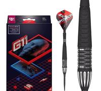 Target Darts Phil Taylor Gen 11 Power 9-Five Steel Tip Swiss Point Darts (3) Swiss Point Tool, 95% Tungsten Raw Power G11 | Generation 11 Phil Taylor Darts, Player Edition Swiss Points Dart Set