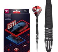 TARGET Darts Phil Taylor Gen 11 Power 9-Five Steel Tip Swiss Point Darts, 95% Tungsten Raw Power G11, 26G | Generation 11 Phil Taylor Darts, Player Edition Swiss Points Darts, Professional Dart Set