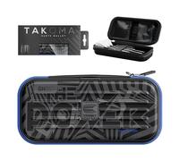 Target Darts Phil Taylor Ghost Series Takoma Wallet, Regular - Darts Case, Black/White Storage Cases, “The Power” Zipper Dart Holder, Professional Accessories - Holds 3 Fully Assembled Darts