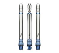 Target Darts Phil Taylor Gx2 Raw Power Titanium Dart Shaft, Short/Intermediate/Medium | Player Edition Aluminium Shafts, 2BA Thread, Professional Dart Accessories
