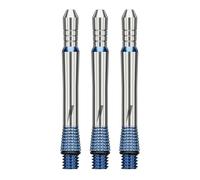 Target Darts Phil Taylor Gx2 Raw Power Titanium Dart Shaft, Short/Intermediate/Medium | Player Edition Aluminium Shafts, 2BA Thread, Professional Dart Accessories