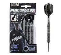 Target Darts Phil Taylor Power 8 Zero Black 80% Tungsten Steel Tip Darts
