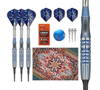 Target Darts Phil Taylor Soft Tip Gx2 Dart Set, 18G | 95% Tungsten Darts, Pro Ultra No.6/Vapor S Flights & Power Titanium Shafts, Pixel Tips | Player Edition Power Generation Professional Dart Sets