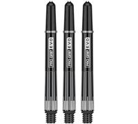 TARGET Darts Raymond van Barneveld Pro Grip EVO Chrono Titanium Shafts, Set of 3 | Professional Dart Accessories, Dart Shaft Sets, 3 Pack - Length: Medium (47.7mm)