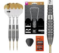 Target Darts Redux 90% Tungsten Swiss Point Steel Tip Dart Set (Barrel 02), 23G | Pro Ultra No.6 Flights & Pro Grip Tag Shafts, DX Points Gold & SP Tool Included | Professional Dart Sets