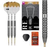 Target Darts Redux 90% Tungsten Swiss Point Steel Tip Dart Set (Barrel 01), 24G | Pro Ultra No.6 Flights & Pro Grip Tag Shafts, DX Points Gold & SP Tool Included | Professional Dart Sets
