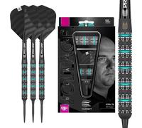 Target Darts Steel Tip Darts Rob Cross Black Edition 90% Tungsten Swiss Points 22/23/24g